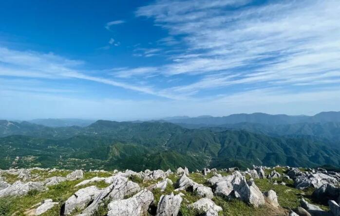 镇安北阳山的喀斯特地貌被誉为全世界之最